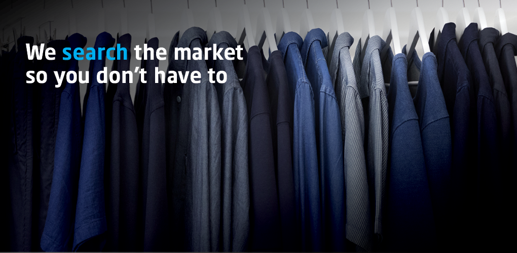We search the market so you don’t have to